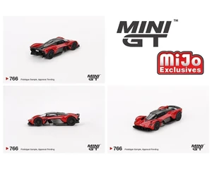 Mini Gt 1:64 Aston Martin Valkyrie - Hyper Red - Mijo Exclusives - Diecast