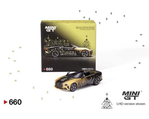 Mini Gt 1:64 Bentley Mulliner Bacalar 2023 Christmas Limited Edition - Diecast