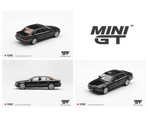 Mini Gt 1:64 Bmw 750il - Black Sapphire - Limited Edition - Diecast