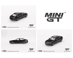 Mini Gt 1:64 Bmw I7 Edrive50 Black Sapphire - Diecast