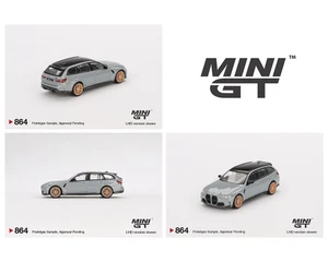 Mini Gt 1:64 Bmw M3 Competition Touring Brooklyn - Grey - Diecast