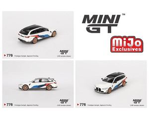 Mini Gt 1:64 Bmw M3 M Performance Touring - Alpine White - Diecast