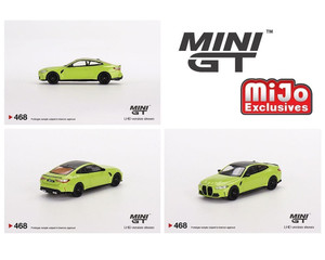 Mini Gt 1:64 Bmw M4 Competition (g82) Yellow - Diecast