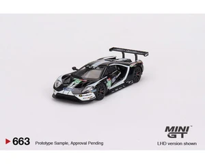 Mini Gt 1:64 Ford Gt Lmgte Pro 2019 24 Hrs Of Le Mans Ford Chip Ganassi Team 4 Cars Set Limited Edition 3000 Set - Diecast