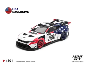Mini Gt 1:64 Ford Mustang Gtd America 250 Usa Exclusive Lhd- Limited Edition - Mijo Exclusives. - Diecast
