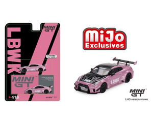 Mini Gt 1:64 Gt Nissan 35gt-rr Ver.2 (passion Pink) Lb-silhouette Works - Mijo Exclusives Usa - Diecast