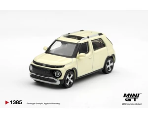 Mini Gt 1:64 Hyundai Casper Butter Cream Yellow Pearl - Korea Exclusives - Limited Edition - Diecast