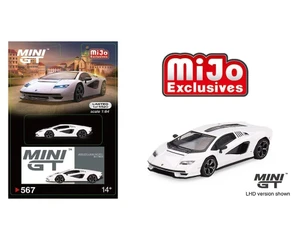 Mini Gt 1:64 Lamborghini Countach Lpi 800-4â - Bianco Siderale - Mijo Exclusives - Diecast