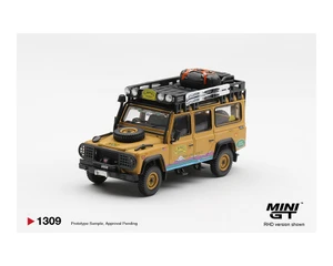 Mini Gt 1:64 Land Rover Defender 110 1998 Camel Trophy Tierra Del Fuego Ct.10 Usa - Diecast