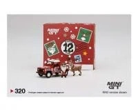 Mini Gt 1:64 Land Rover Defender 90 Pickup 2021 Christmas Edition - Diecast