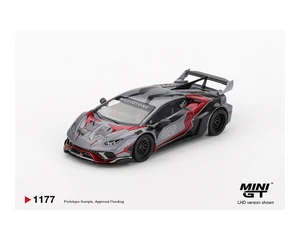 Mini Gt 1:64 Lb Works Lamborghini Hurac An Gt Ronin - Grey - Diecast