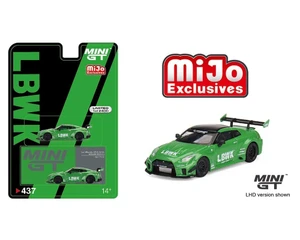 Mini Gt 1:64 Lb-silhouette Works Gt Nissan 35gt-rr Ver.2 Apple Green- Mijo Exclusives - Diecast