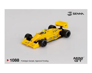 Mini Gt 1:64 Lotus 99t #12 Ayrton Senna 1987 Monaco Grand Prix Winner - Limited Edition - Diecast