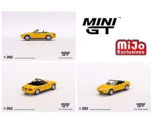 Mini Gt 1:64 Mazda Miata Mx-5 (na) (sunburst Yellow) - Mijo Exclusives - Diecast