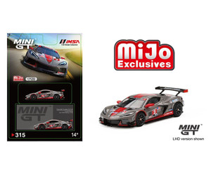 Mini Gt 1:64 Mijo Exclusive Chevy Corvette C8.r #3 - 2021 Imsa Sebring 12 Hrs - Diecast