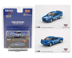 Mini Gt 1:64 Mijo Exclusives Calsonic Nissan Skyline Gt-r Gr.a #1 1991 Japan Touring Car Championship - Diecast