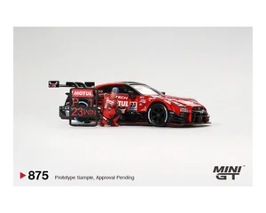 Mini Gt 1:64 Nissan Gt-r Nismo #23 Motul Autech Gt-r 2021 Super Gt Series Suzuka Winner W/ Matsuda Figure - Diecast