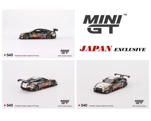 Mini Gt 1:64 Nissan Gt-r Nismo Gt3 #10 Tanax Gainer 2022 Super Gt Series- Black - Japan Exclusive - Diecast