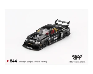 Mini Gt 1:64 Nissan Lb-er34 Super Silhouette Skyline - Black - Diecast