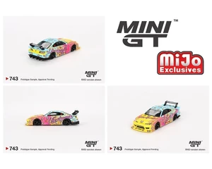 Mini Gt 1:64 Nissan Lb-super Silhouette S15 Silvia Lb Kuma - Diecast