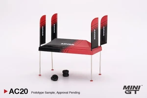 Mini Gt 1:64 Paddock Service Tent Set Advan - Diecast