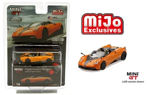 Mini Gt 1:64 Pagani Huayra Roadster Arancio Saint Tropez Limited 2,400 - Diecast