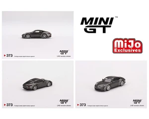 Mini Gt 1:64 Porsche 911 (992) Gt3 Touring (agate Grey Metallic) - Mijo Exclusives - Diecast