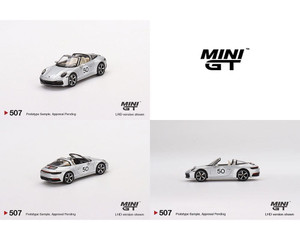Mini Gt 1:64 Porsche 911 Targa 4s Heritage Design Edition (gt Silver Metallic) (rhd) - Mijo Exclusive - Diecast