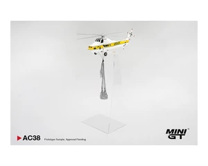 Mini Gt 1:64 Sikorsky S58t Helicopter 1985 Camel Trophy - Diecast