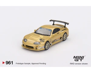 Mini Gt 1:64 Toyota Supra (a80) Top Secret Gt-300 - Top Secret Gold - Diecast