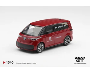 Mini Gt 1:64 Volkswagen Id.buzz Porsche Renndienst - Limited Edition - Diecast