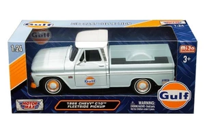 Motormax 1:24 1966 Chevrolet C10 Pick Up Truck - Gulf - Mijo - Diecast