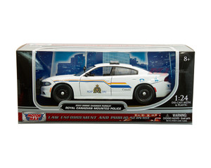 Motormax 1:24 2023 Dodge Charger Pursuit Royal Canadian Mounted Police - Law Enforcements - Diecast