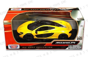 Motormax 1:24 Mclaren P1 (yellow) - Diecast