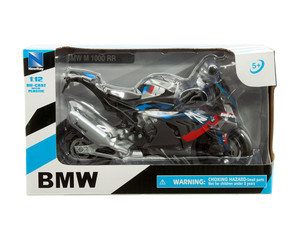 New Ray 1:12 Bmw M1000rr (black) - Motorcycles - Diecast