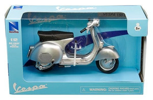 New Ray 1:12 Vespa 150 Gs - Silver - Motorcycles - Diecast