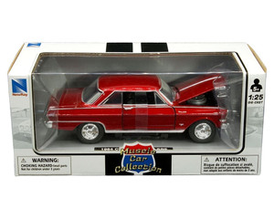 New Ray 1:24 1964 Chevrolet Impala Nova Ss - Muscle Car Collection - Diecast