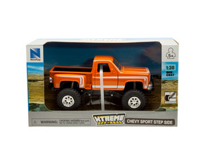 New Ray 1:30 Chevrolet Sport Step Side - Orange - Xtreme Off-road - Diecast