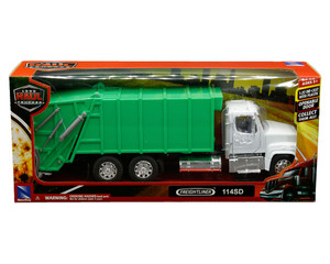 New Ray 1:32 Freightliner 114sd Garbage Truck - Utility - Long Haul Trucker - Diecast