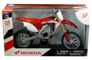 New Ray Motorcycles 1:6 2018 Honda Crf450r - Red - Diecast