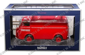 Norev 1:18 1955 Peugeot D4a  Pompier  With Ladders (red) - Diecast