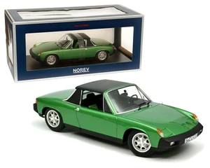 Norev 1:18 1975 Volkswagen-porsche 914 2.0 (green Metallic) - Diecast
