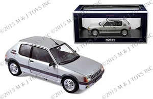 Norev 1:18 1988 Peugeot 205 Gti (grey) - Diecast