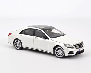 Norev 1:18 2018 Mercedes-benz S-class Amg - White Metallic - Diecast