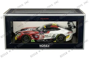 Norev 1:18 Mercedes-amg Gt3 Team Akka Winner Gt Series Monza 2016 #87 Beaubelique / Ricci / Vannelet (red/white) - Diecast