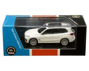 Paragon Models Para64 1:64 Bmw X5 (g05) Mineral White Lhd - Diecast