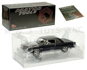 Racing Champions 1:18 1965 Chevrolet Chevelle Ss 396 Black Matco Tools - Diecast