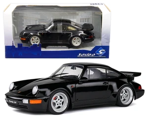Solido 1:18 1993 Porsche 911 Turbo - Black - Diecast