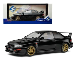 Solido 1:18 1998 Subaru Impreza 22b - Black - Diecast