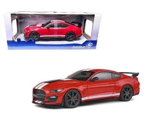 Solido 1:18 2020 Shelby Mustang Gt500 Fast Track (red) - Diecast
